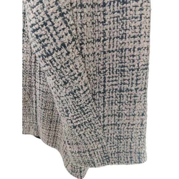 Linea by Louis Dell’Olio 20W Blazer Jacket Pink Black Tweed Textured Pockets - Picture 9 of 14